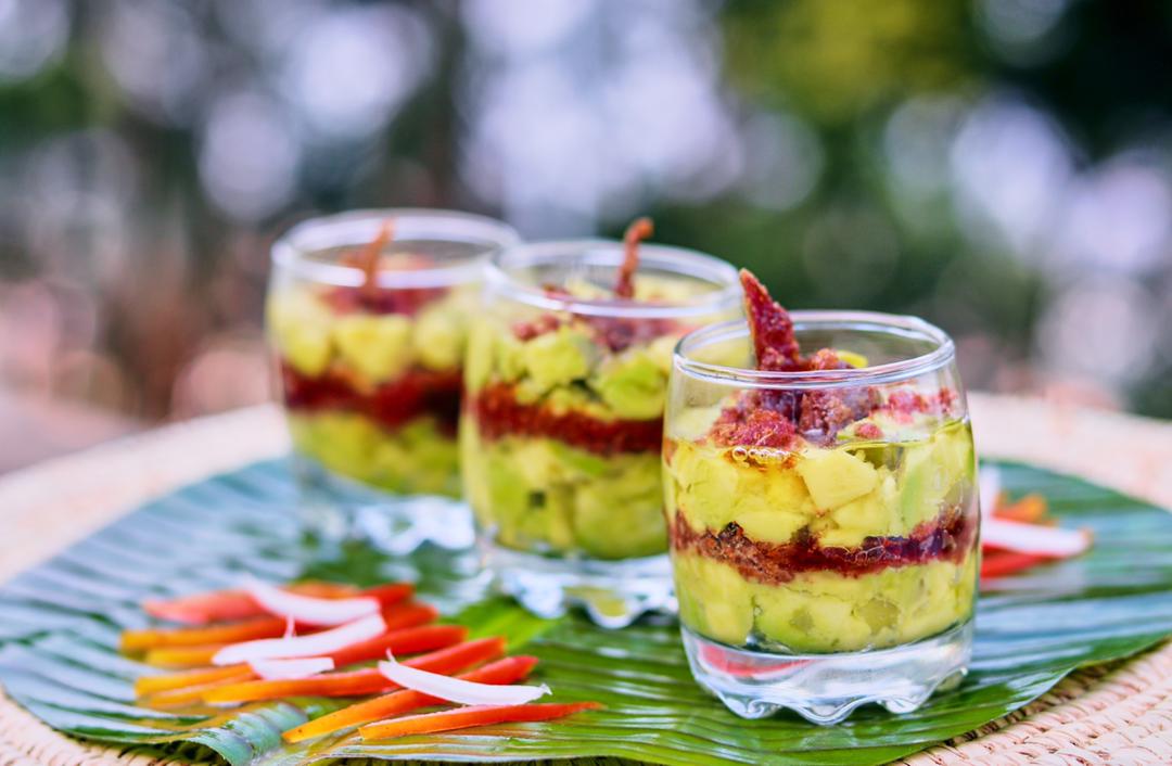 Verrines d’avocat