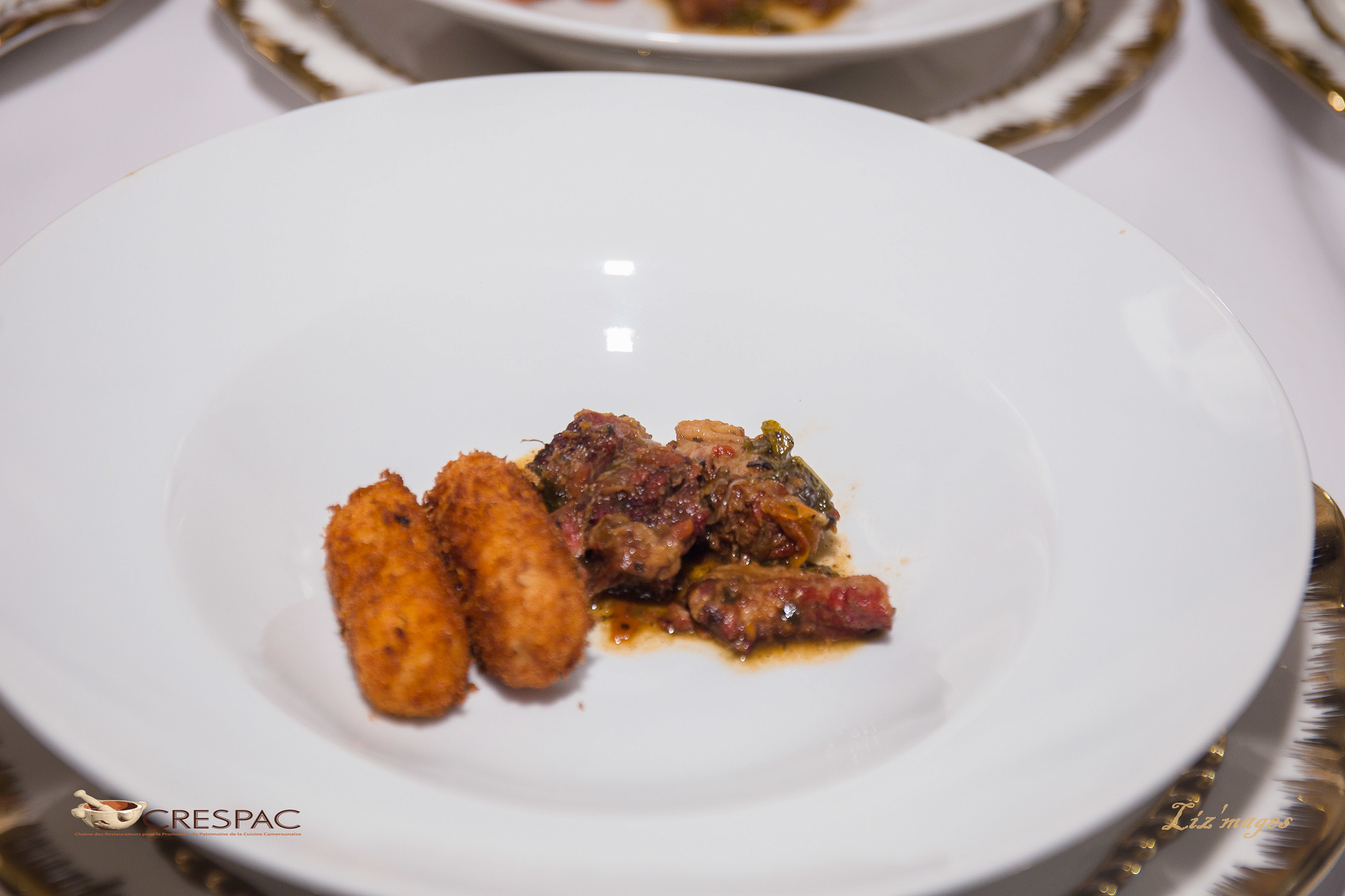 Plat gastronomique