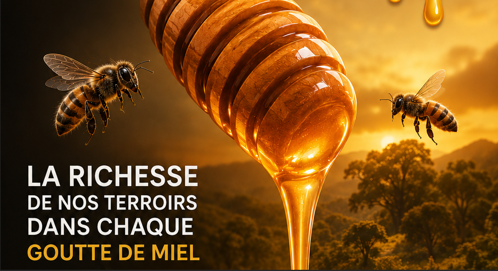La richesse de nos terroirs dans chaque goutte de miel — Miels du Cameroun